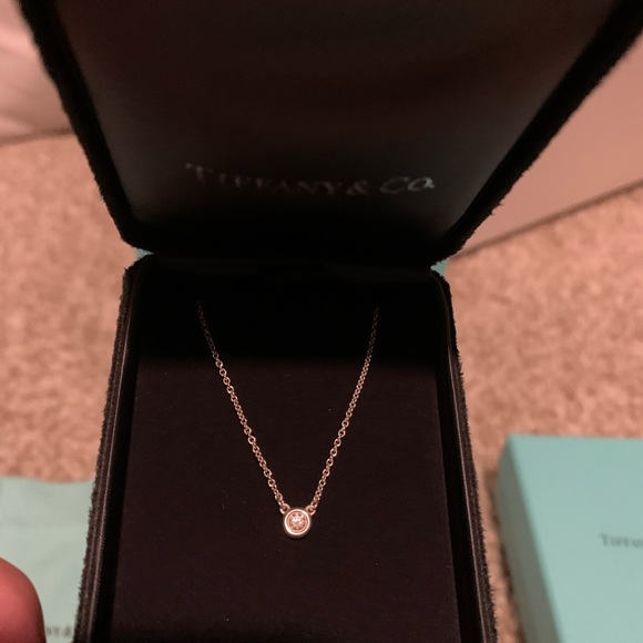 Tiffany Co Diamonds By The Yard Pendant 